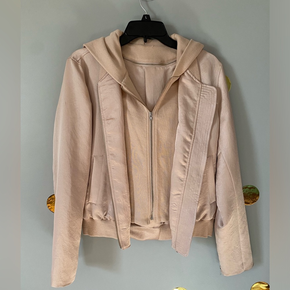 ALC Satin Moto Jacket